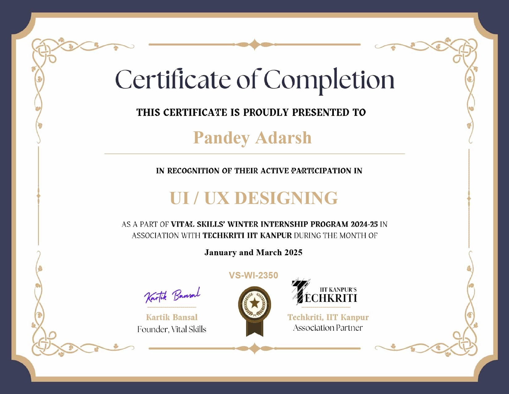 IIK UX Design Certificate